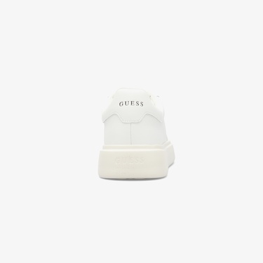  Guess Plaza Deri Erkek Beyaz Sneaker