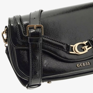  Guess Dea Flap Kadın Siyah Omuz Çantası
