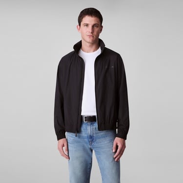  Calvin Klein Nylon Packable Hood Erkek Siyah Ceket