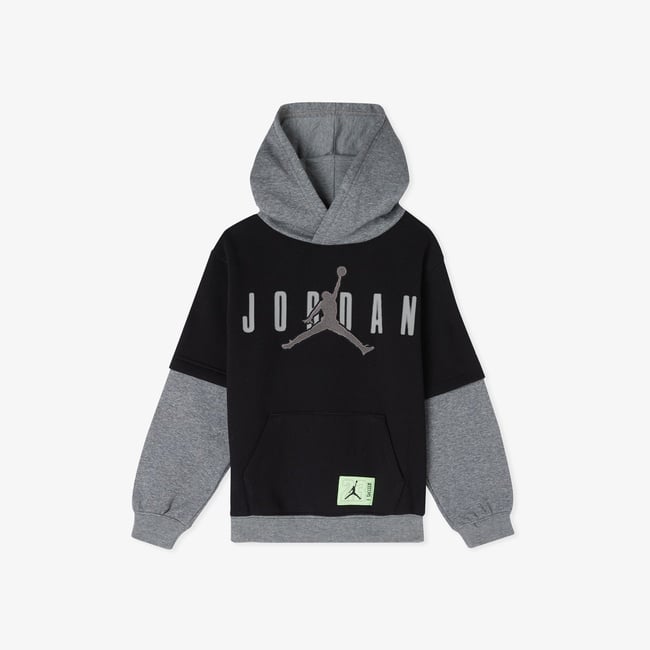  Jordan Future Flight Çocuk Siyah Kapüşonlu Sweatshirt