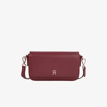  Tommy Hilfiger Icon Kadın Bordo El Çantası