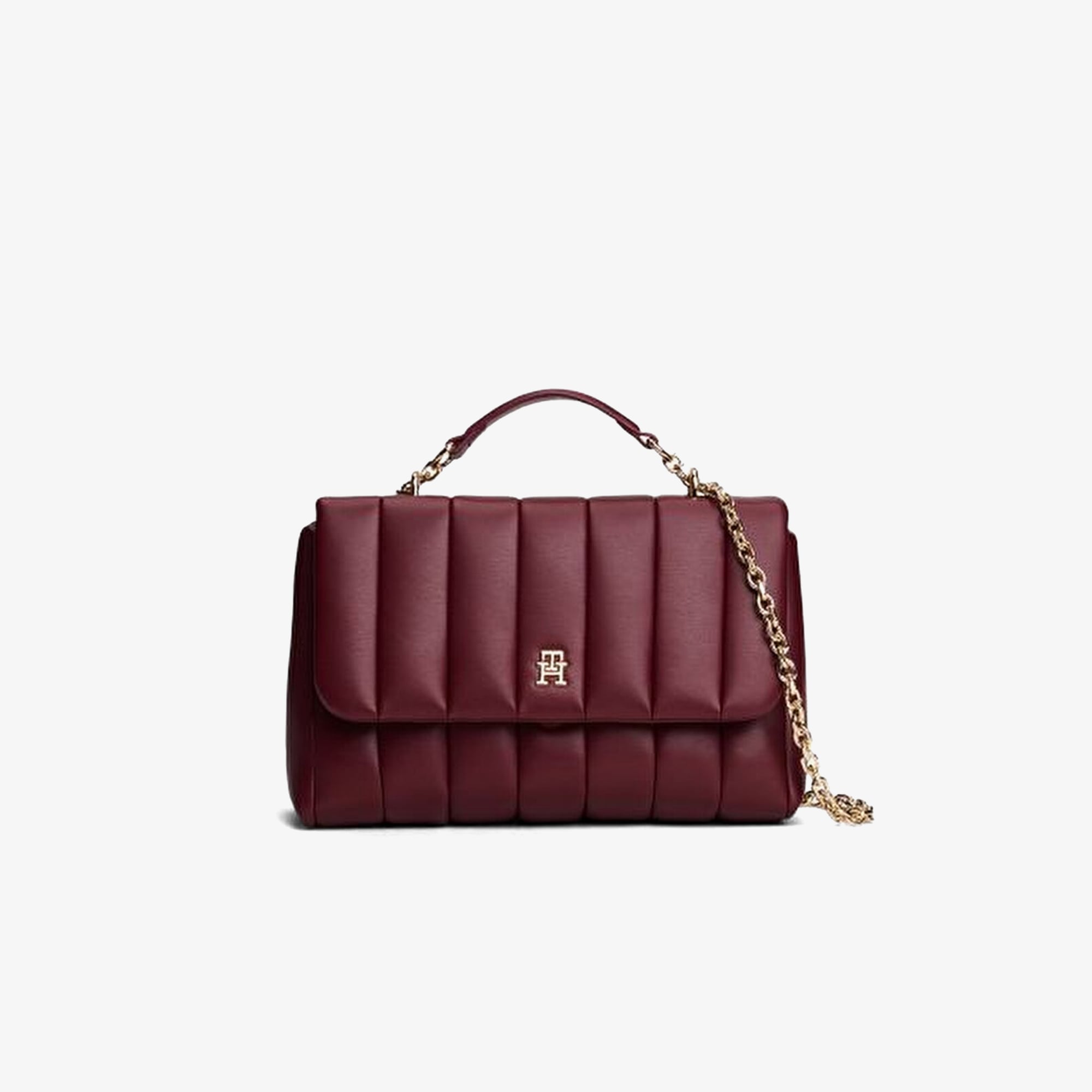  Tommy Hilfiger Grace Kadın Mor El Çantası