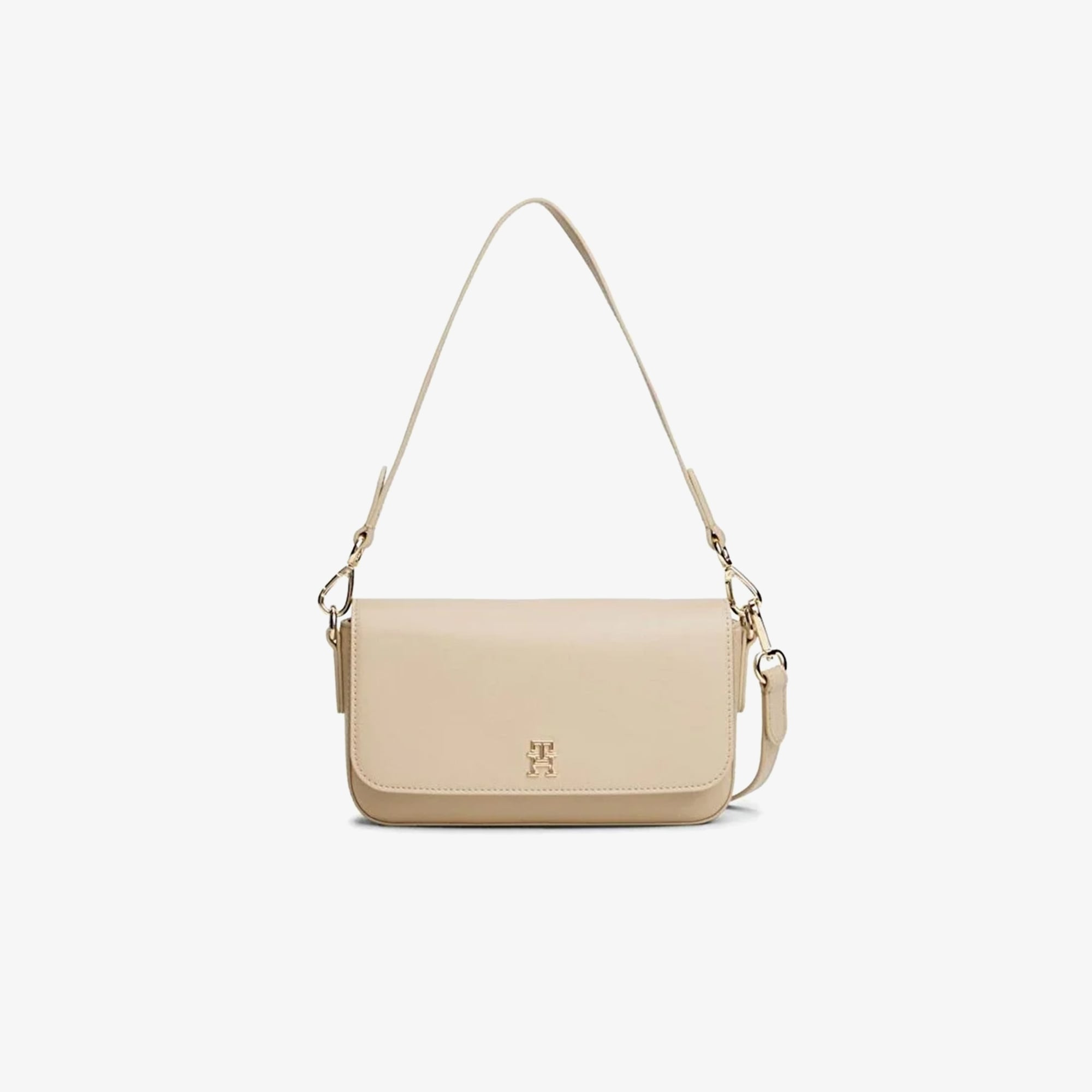  Tommy Hilfiger Icon Kadın Bej El Çantası