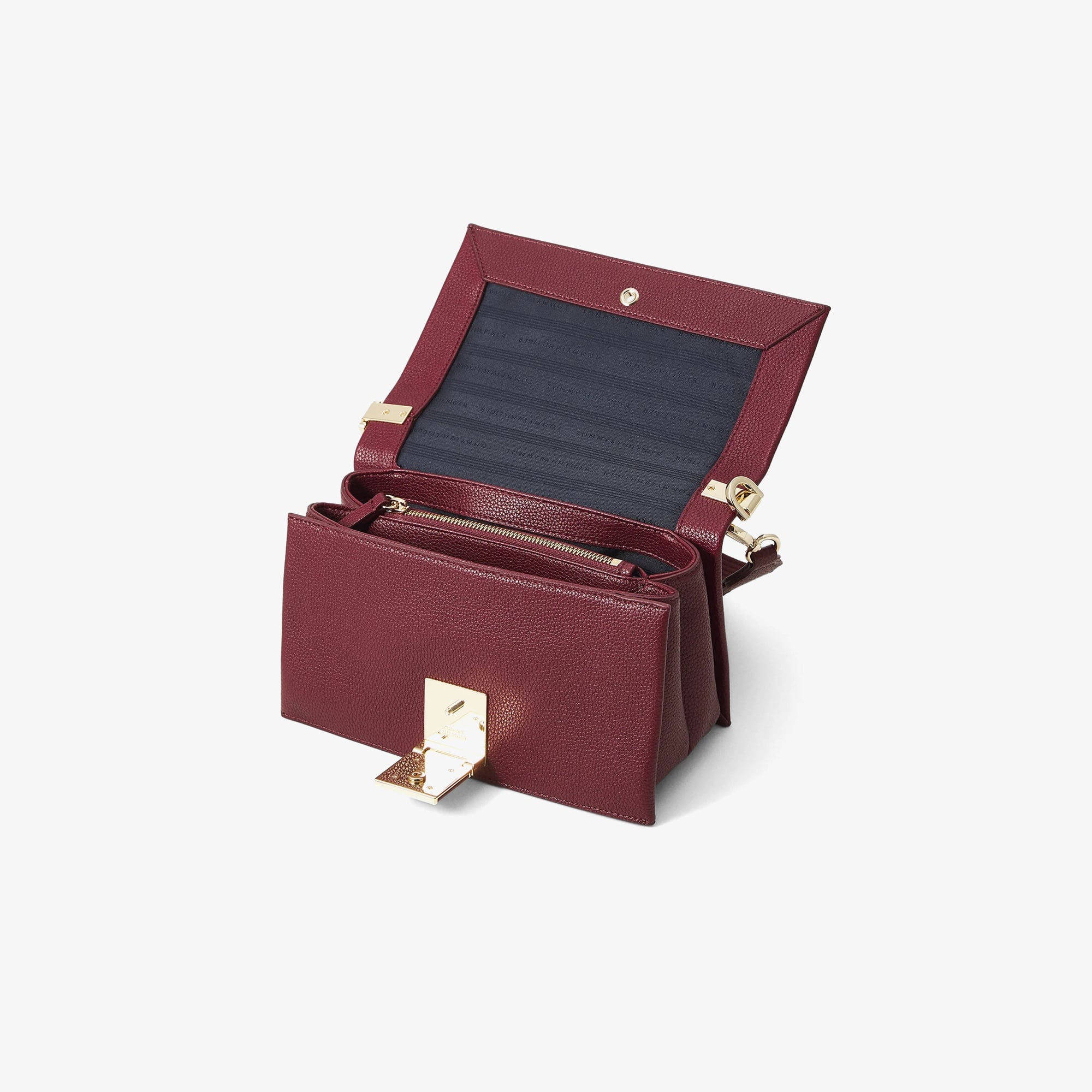 Tommy Hilfiger Her Mini Kadın Mor El Çantası