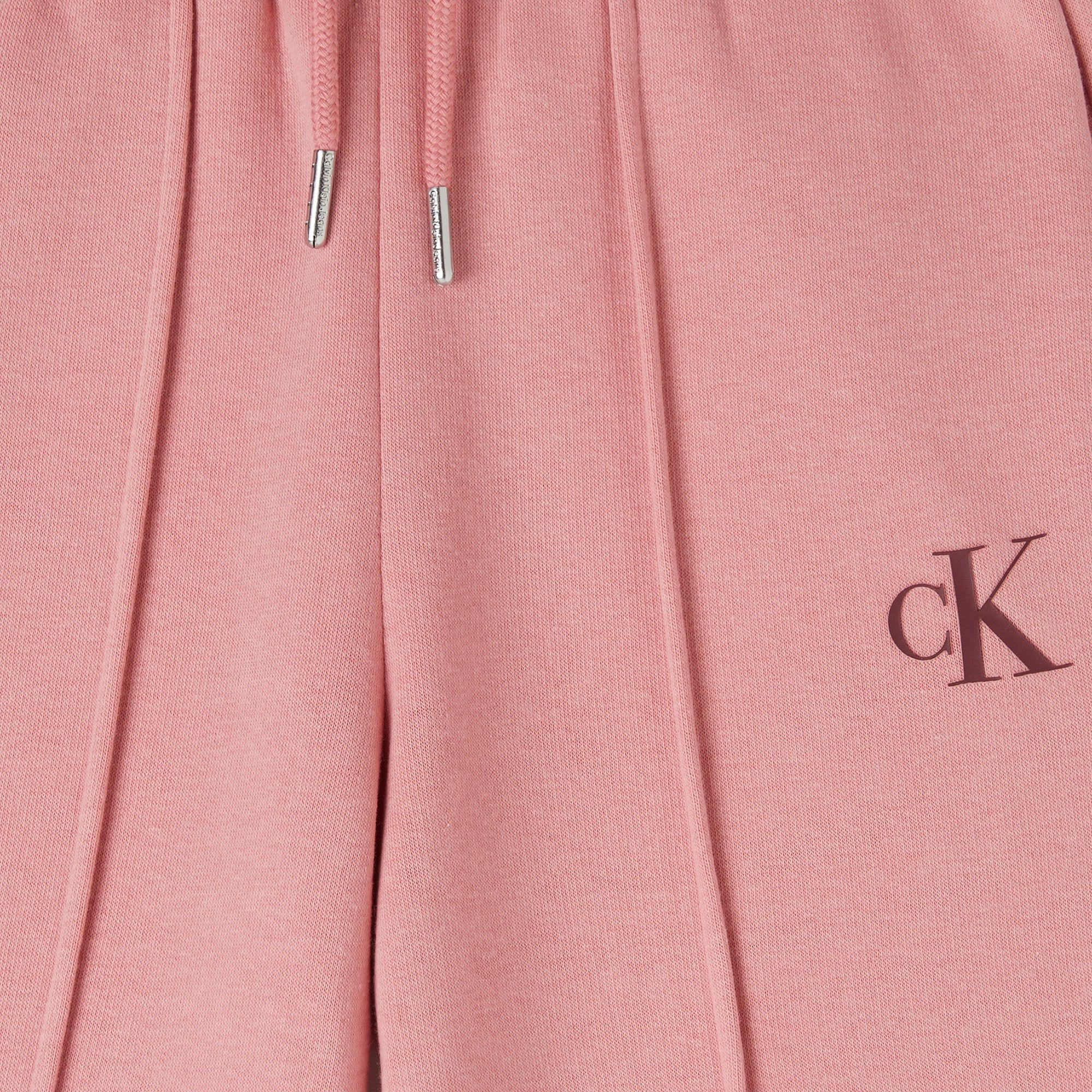Calvin Klein Logo Fleece Jogger Çocuk Mor Eşofman Altı