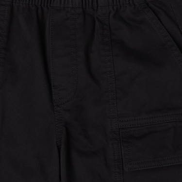  Calvin Klein Essential Woven Cargo Çocuk Siyah Pantolon