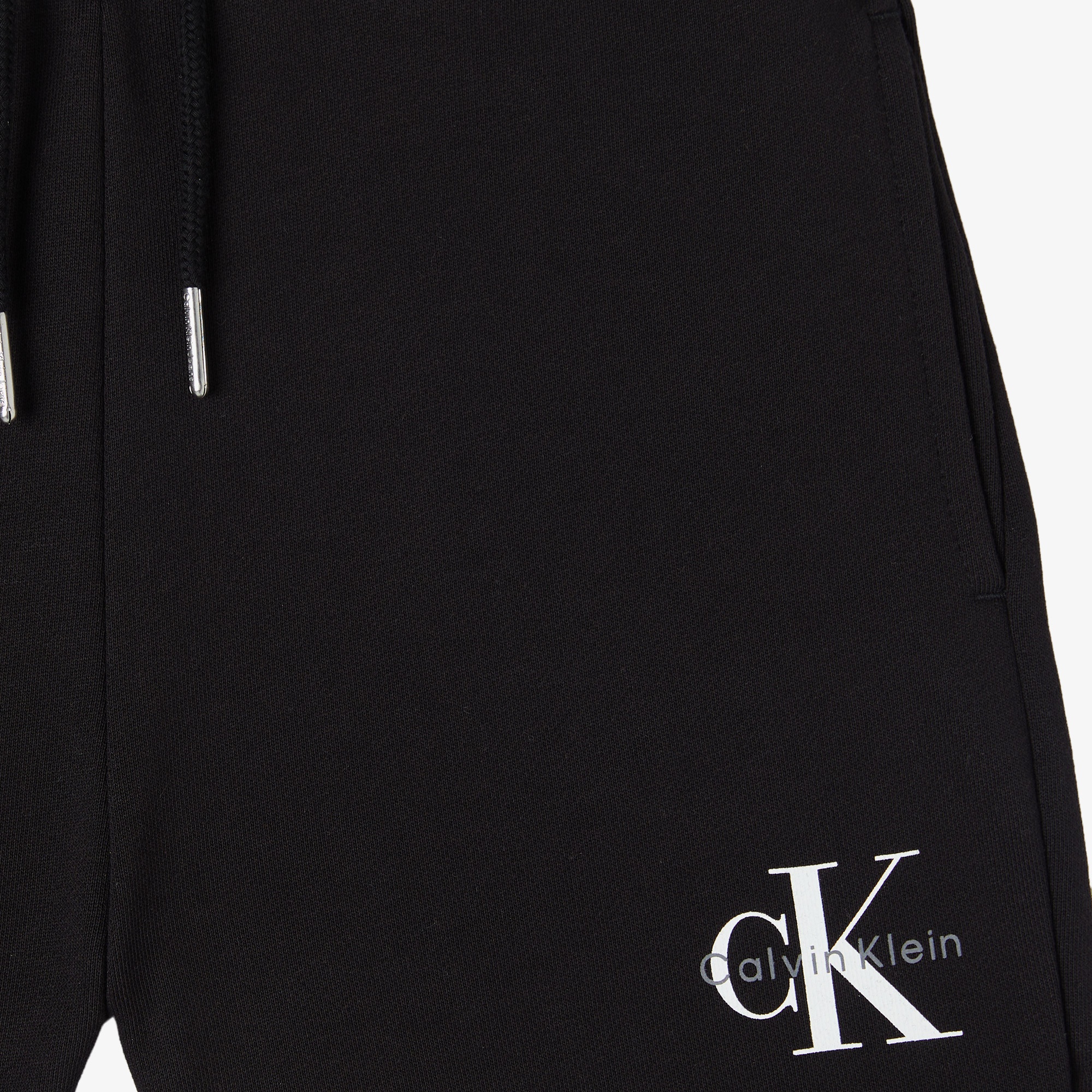 Calvin Klein Monogram Logo Çocuk Siyah Eşofman Altı