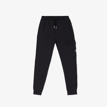  Calvin Klein Badge Relaxed Çocuk Siyah Eşofman Altı