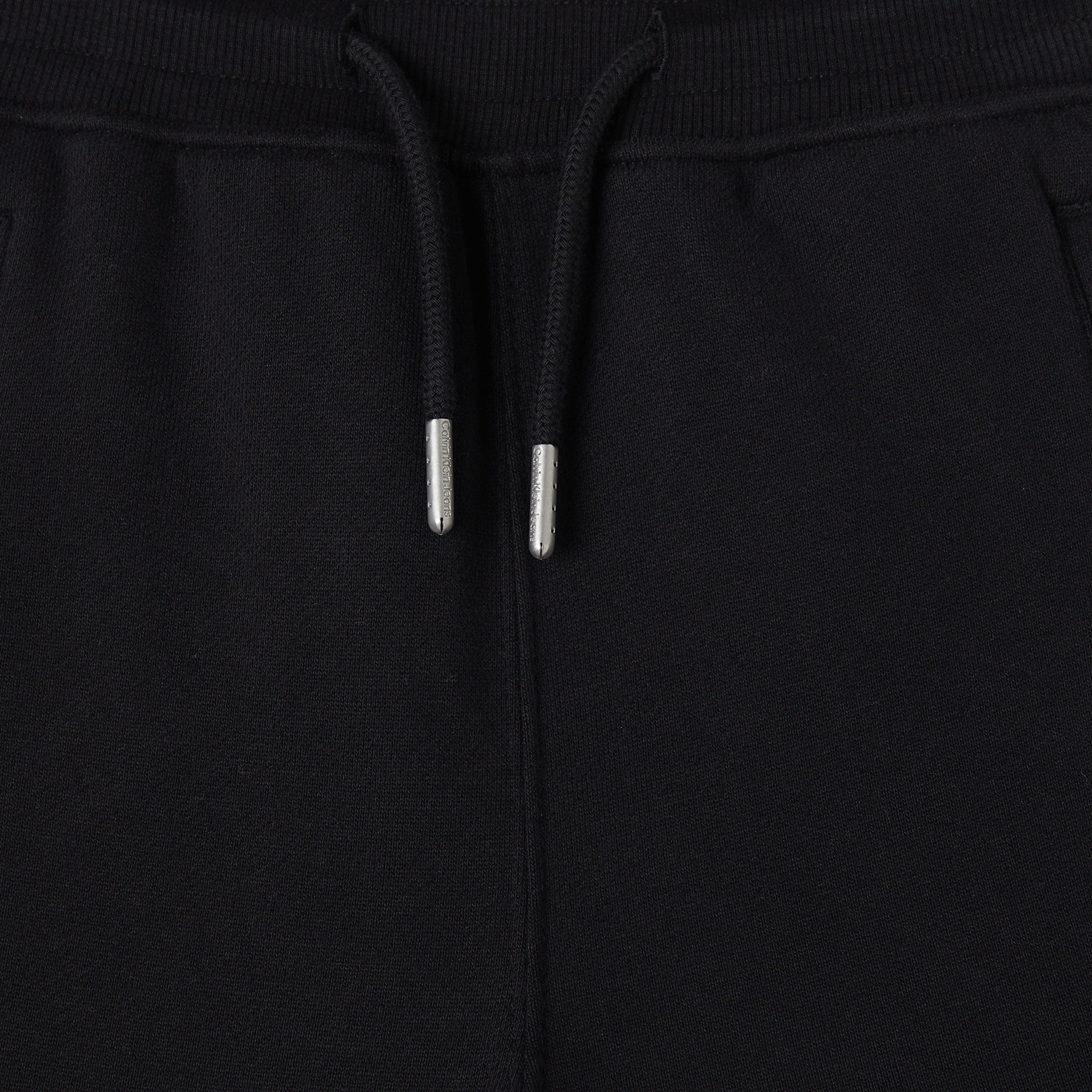 Calvin Klein Badge Relaxed Çocuk Siyah Eşofman Altı