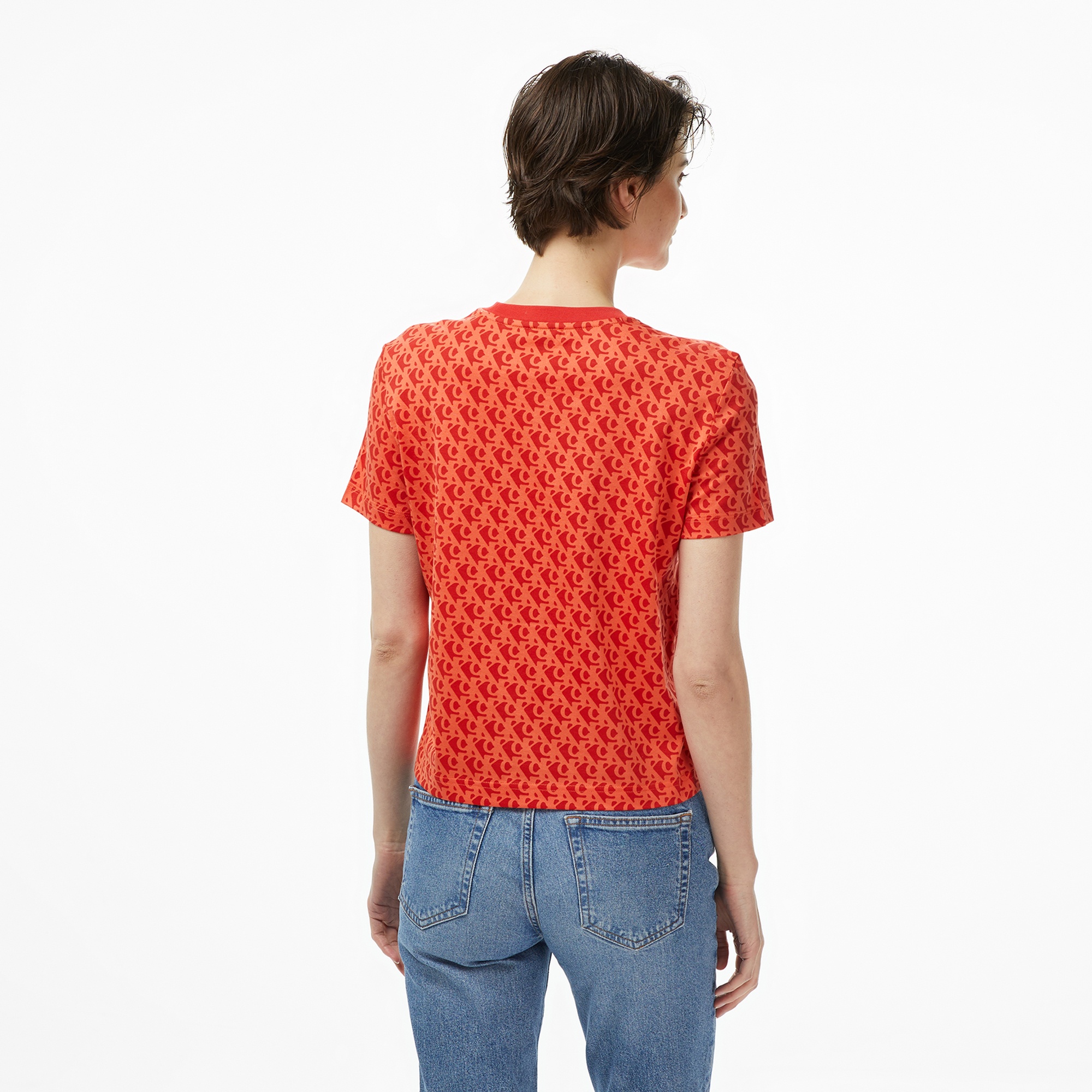 Calvin Klein Classic Kadın Kırmızı T-Shirt