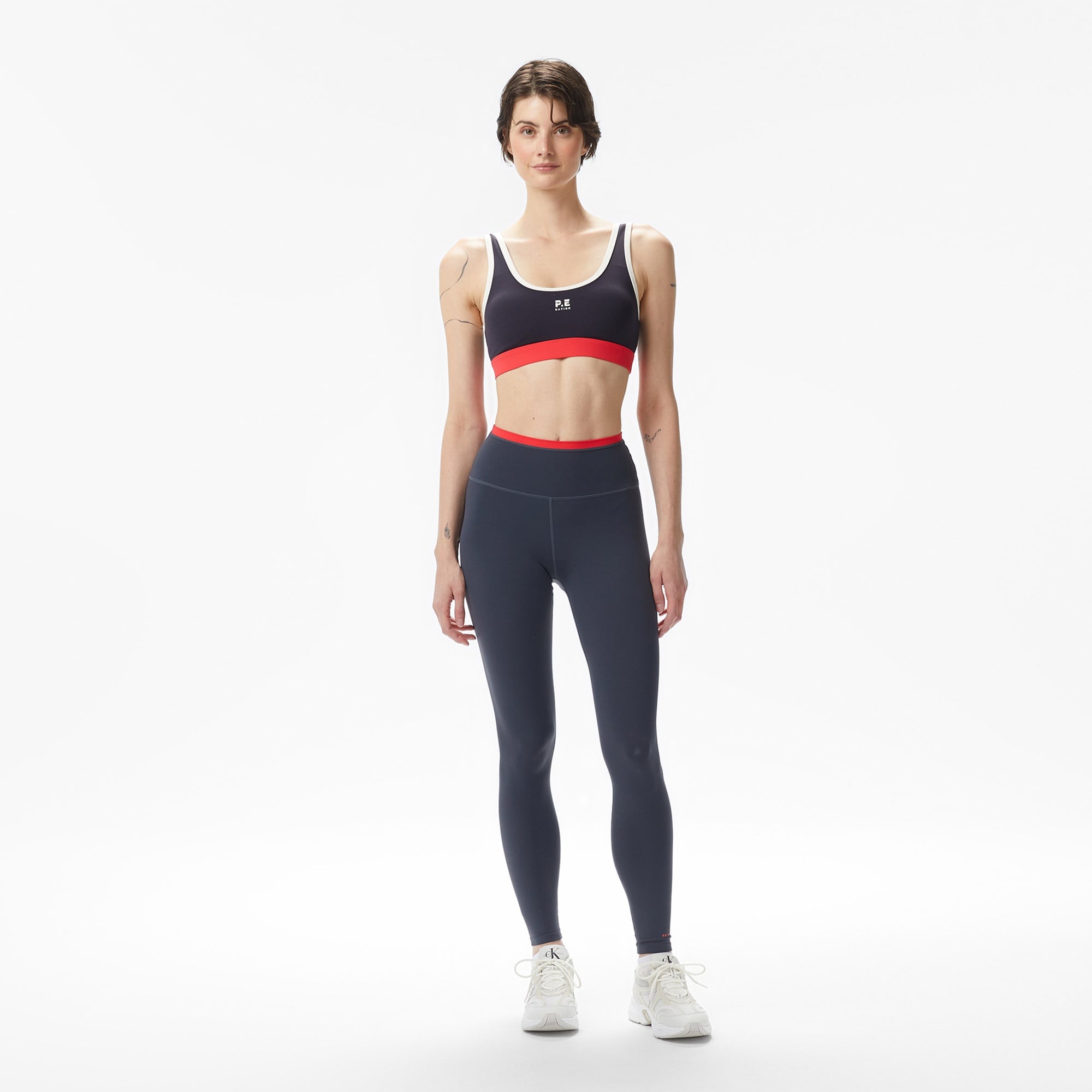 P.E Nation Pursuit Sports Kadın Koyu Mavi Bra