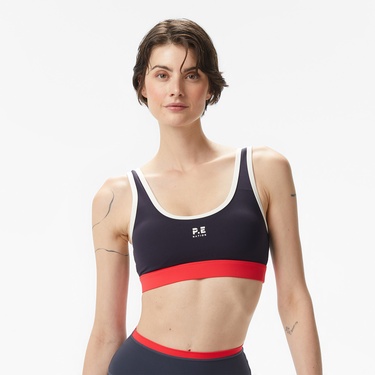  P.E Nation Pursuit Sports Kadın Koyu Mavi Bra