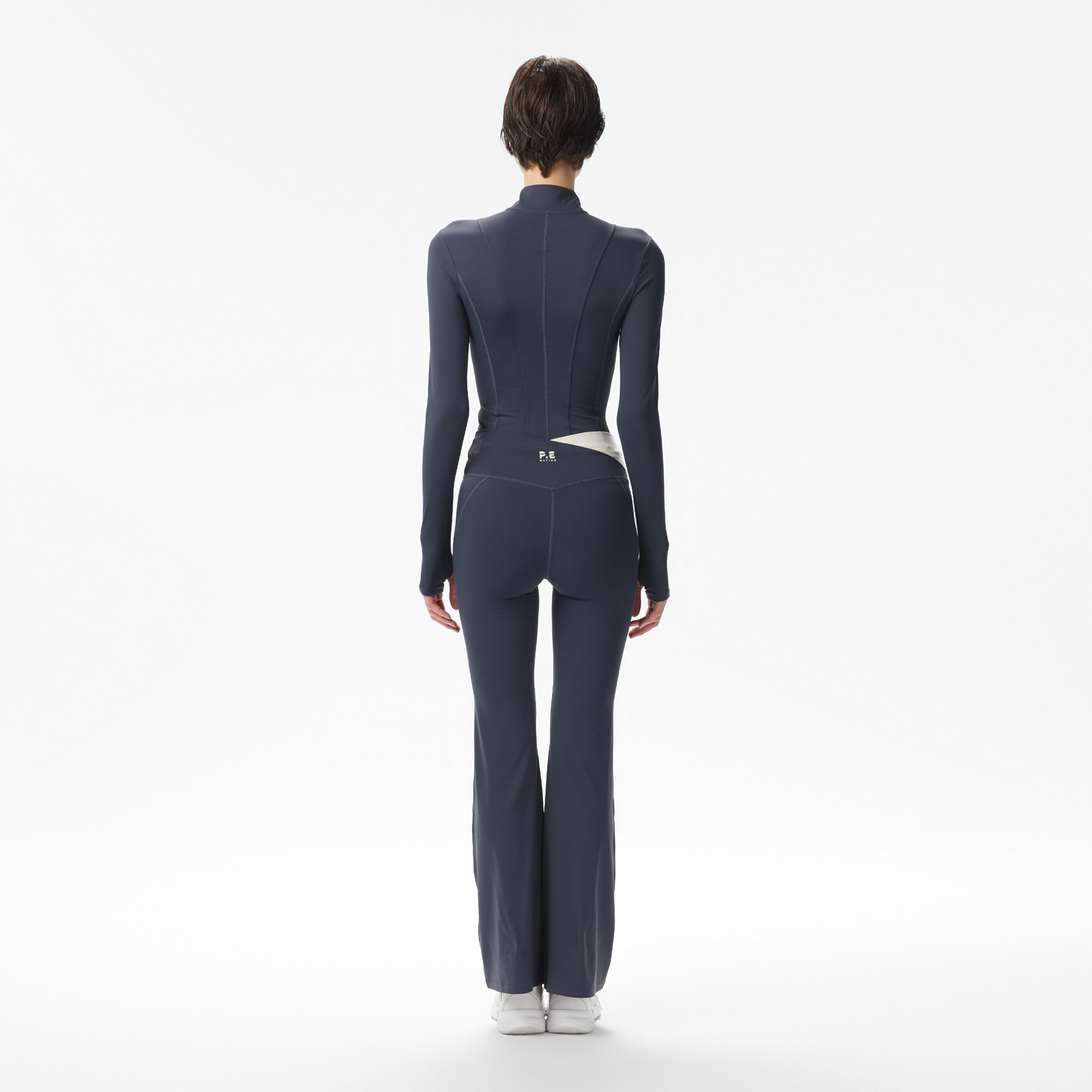 P.E Nation Wander Flare Kadın Mavi Tayt