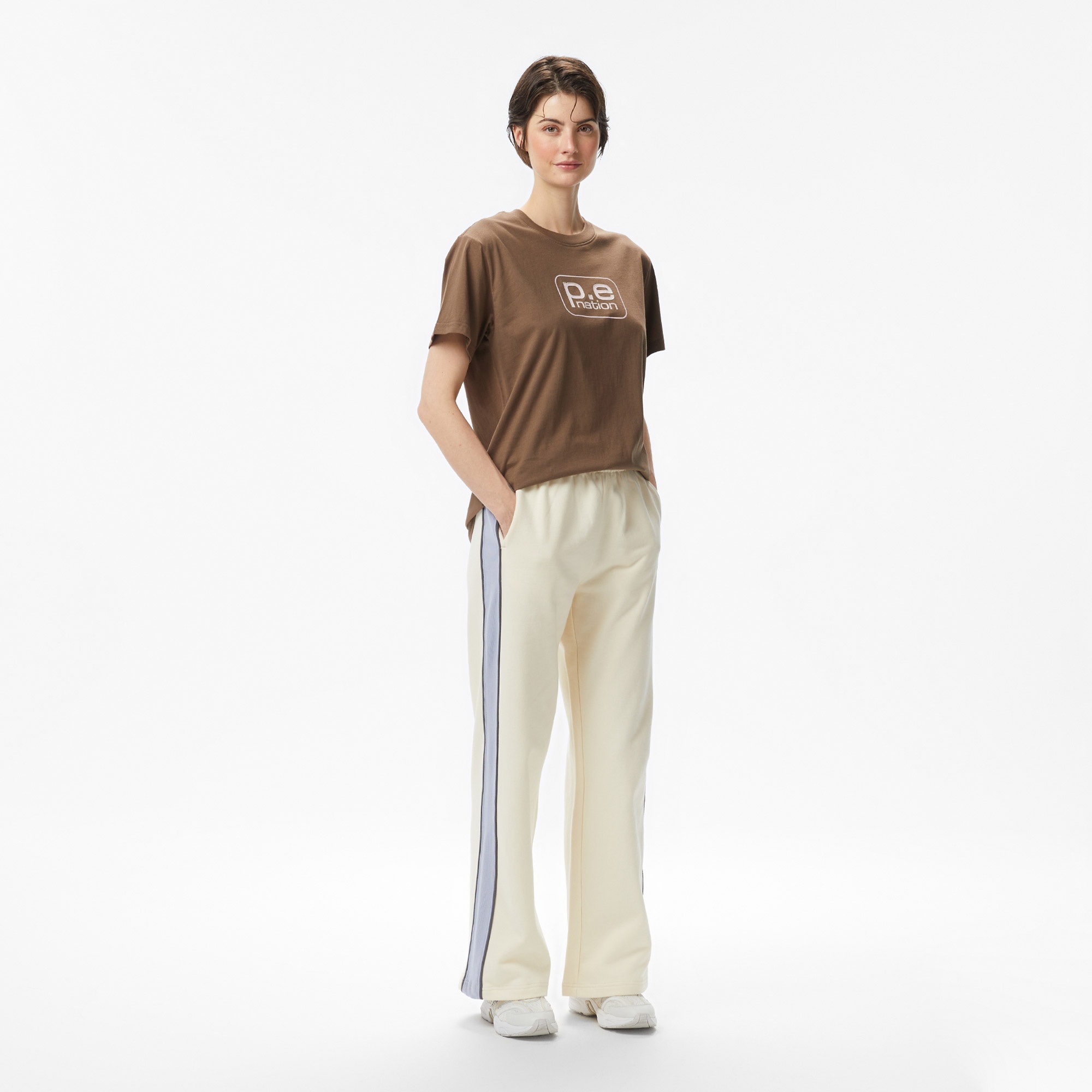 P.E Nation Flux Kadın Kahverengi T-Shirt