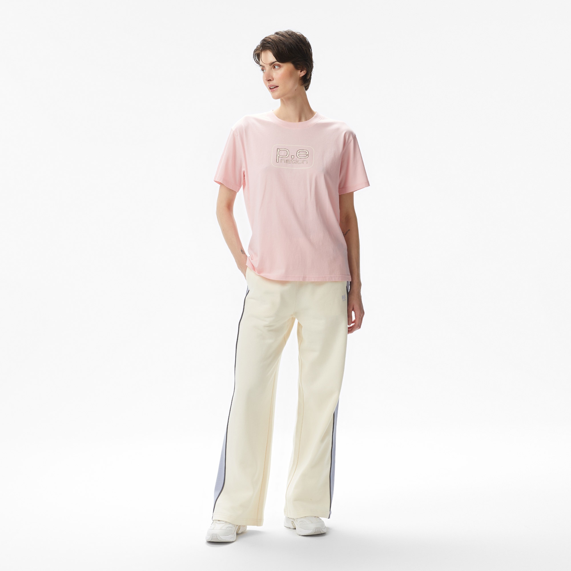 P.E Nation Flux Kadın Pembe T-Shirt