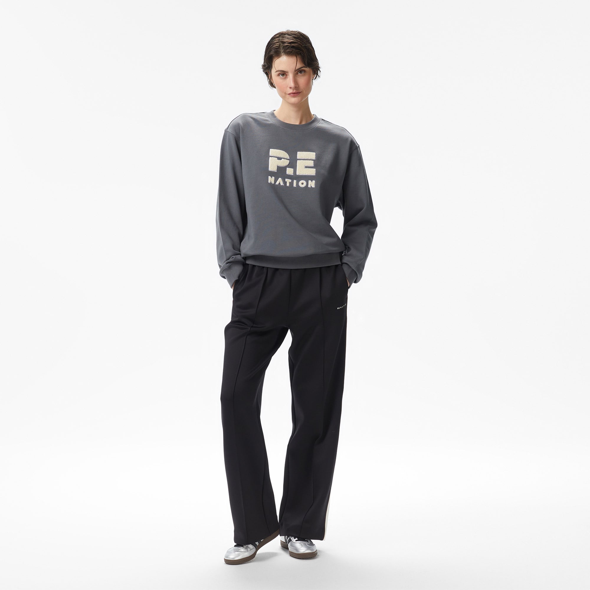 P.E Nation Down Kadın Siyah Pantolon