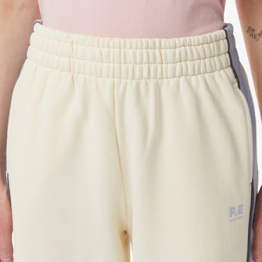  P.E Nation Align Kadın Beyaz Krem Rengi Pantolon