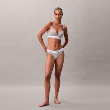  Calvin Klein Brazilian Kadın Gri Külot