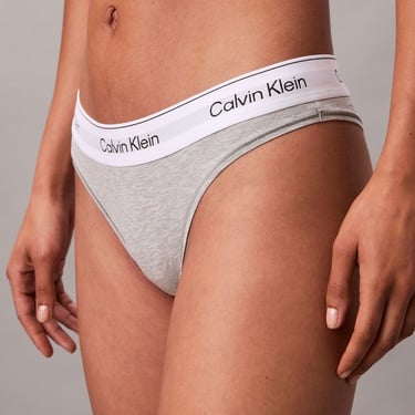  Calvin Klein Brazilian Kadın Gri Külot