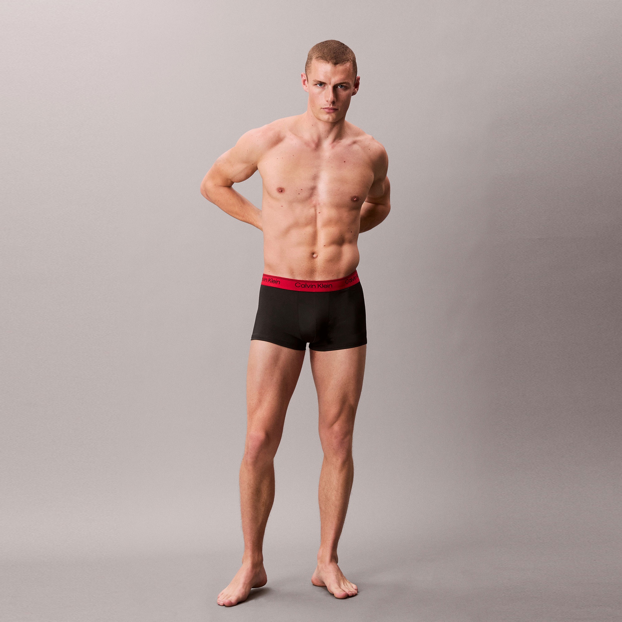 Calvin Klein Low Rise 3' lü Erkek Siyah Boxer