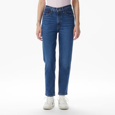 Levi's 80S Mom Jean Tough Cookie Kadın Koyu Mavi Jean