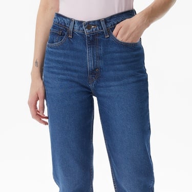  Levi's 80S Mom Jean Tough Cookie Kadın Koyu Mavi Jean