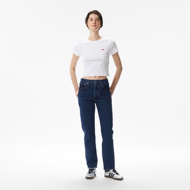  Levi's Essential Sporty Kadın Beyaz T-Shirt