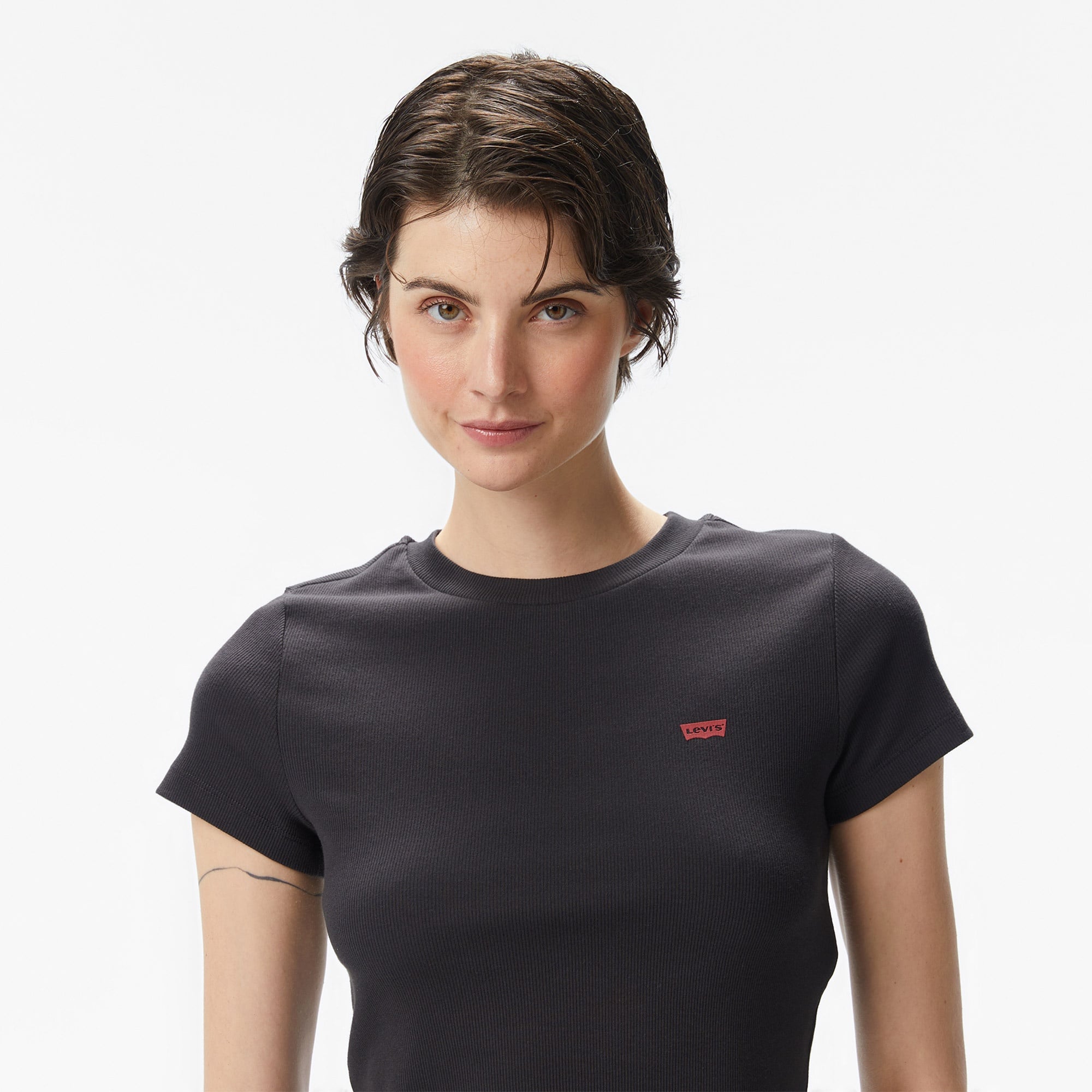 Levi's Essential Sporty Caviar Kadın Siyah T-Shirt