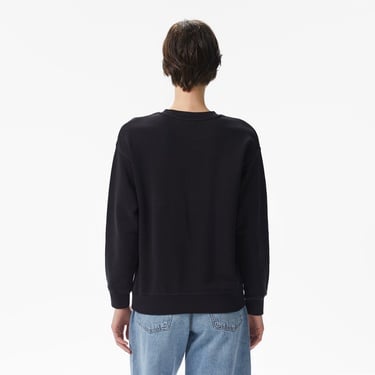  Levi's Standard Crew Caviar Kadın Siyah Sweatshirt