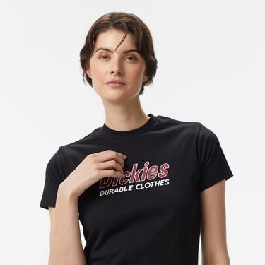  Dickies Williston Kadın Siyah T-Shirt