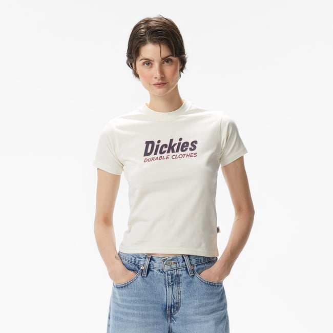  Dickies Williston Kadın Beyaz T-Shirt