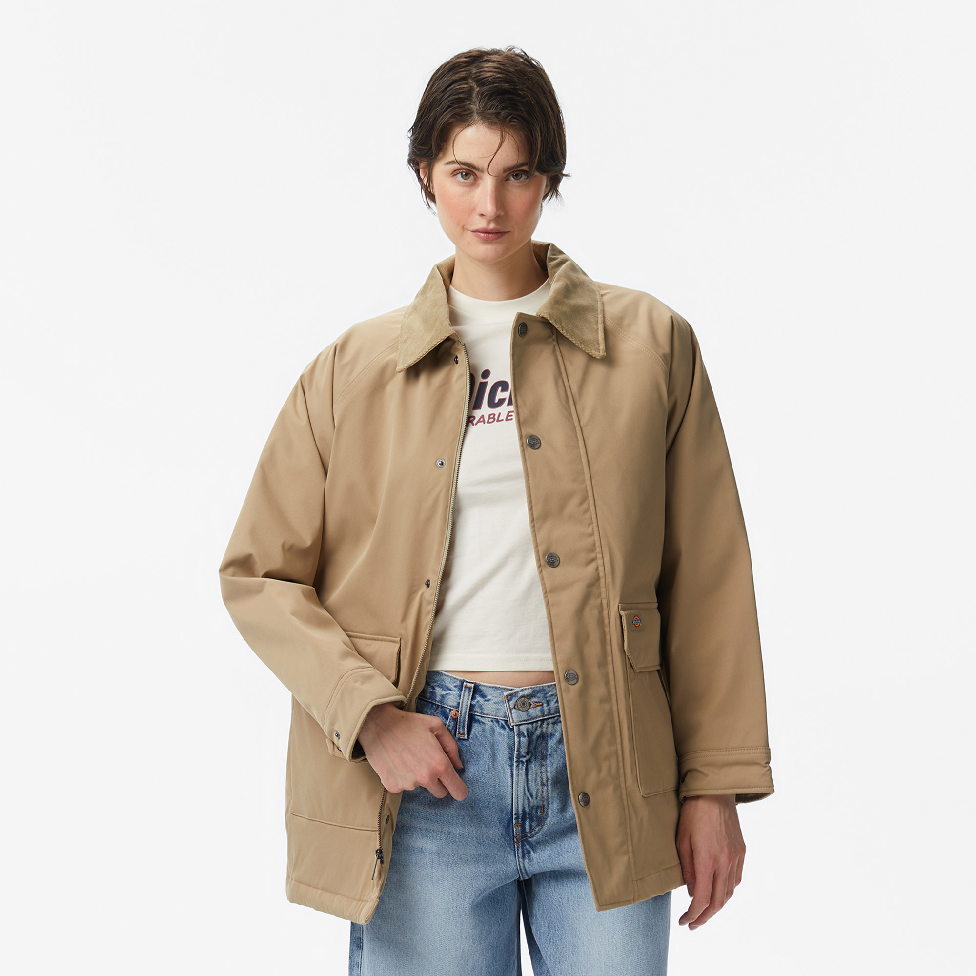  Dickies Medina Kadın Haki Ceket