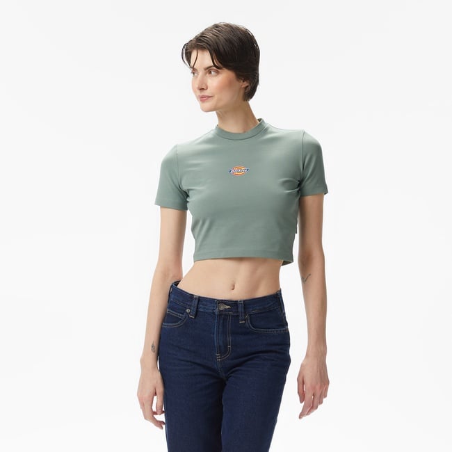  Dickies Maple Valley Kadın Yeşil T-Shirt