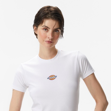  Dickies Maple Valley Kadın Beyaz T-Shirt