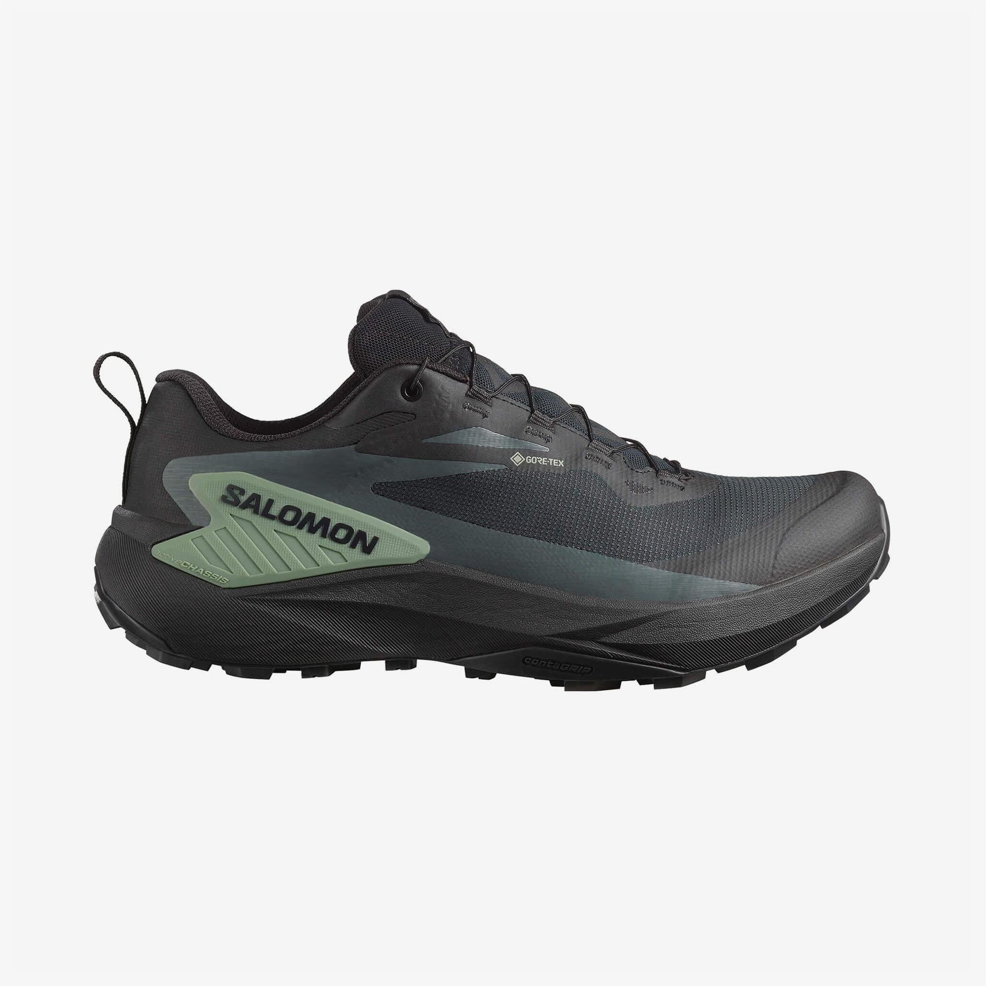  Salomon Genesis Gore-Tex Erkek Siyah Koşu Ayakkabısı