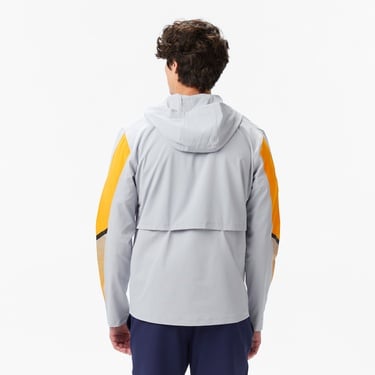  Under Armour Elociti Storm Hooded Erkek Gri Koşu Ceketi