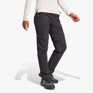  adidas Terrex Multi Zip Off Kadın Siyah Yürüyüş Eşofman Altı