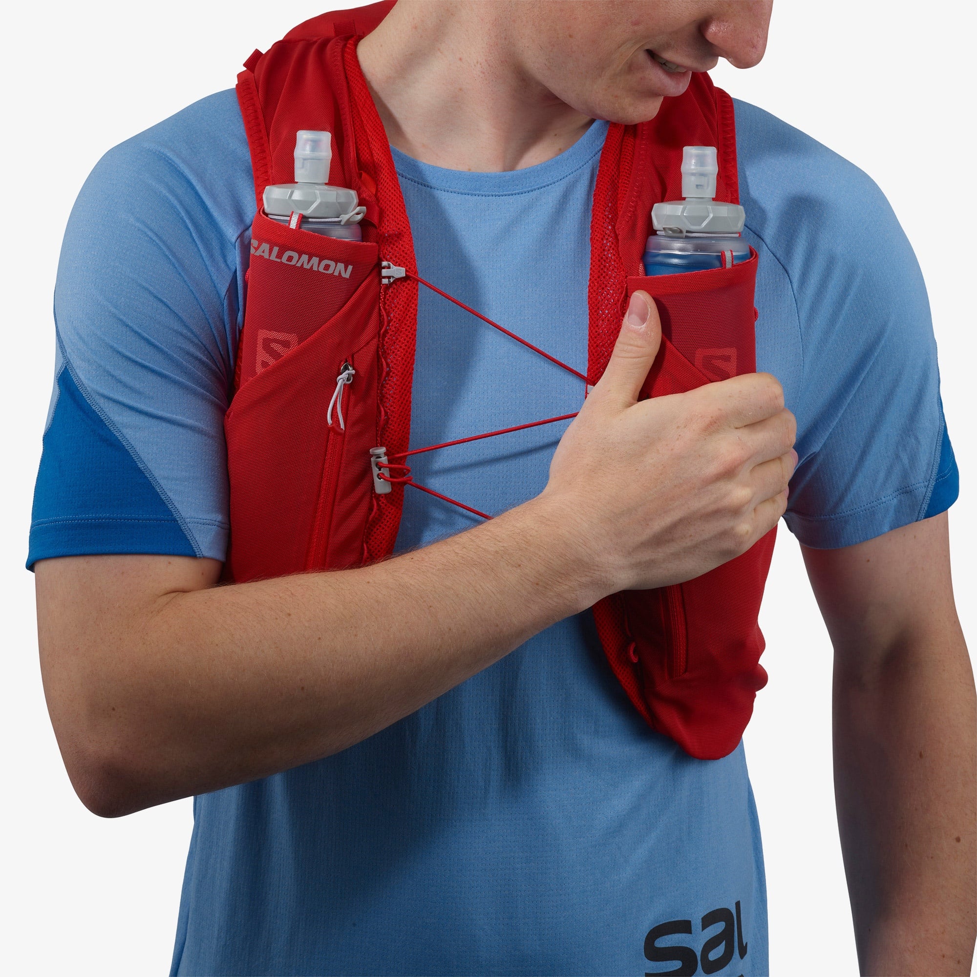 Salomon Adv Skin 12 Set Unisex Kırmızı Koşu Yeleği