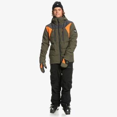  Quiksilver The Edge Jk Erkek Yeşil Mont