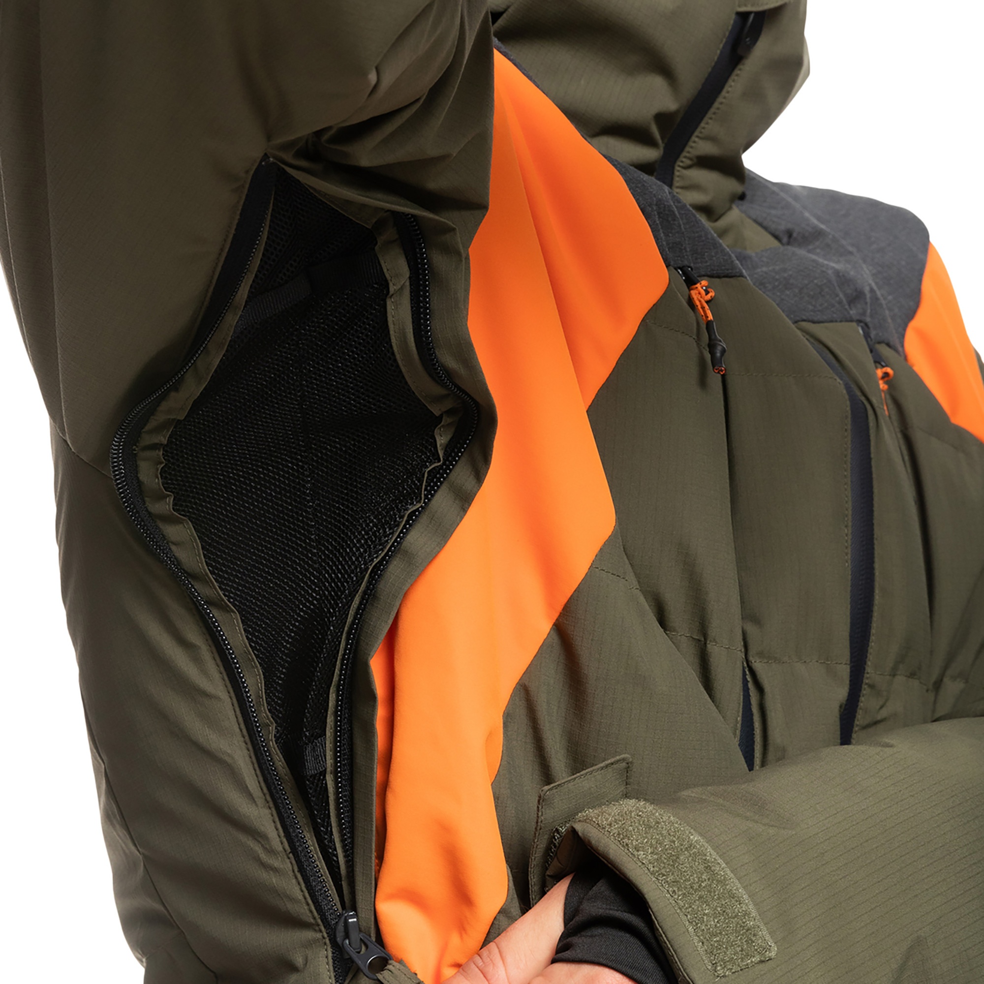 Quiksilver The Edge Jk Erkek Yeşil Mont