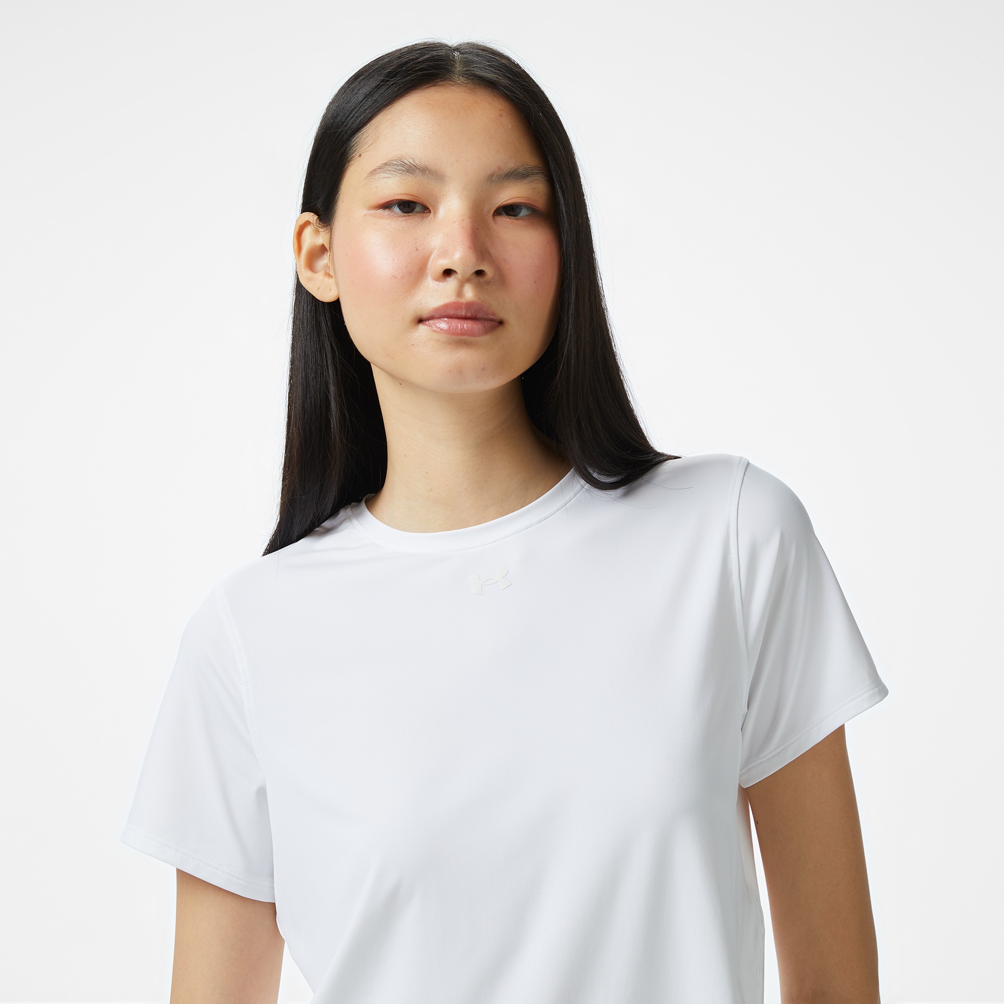 Under Armour Launch Elite Kadın Beyaz T-Shirt