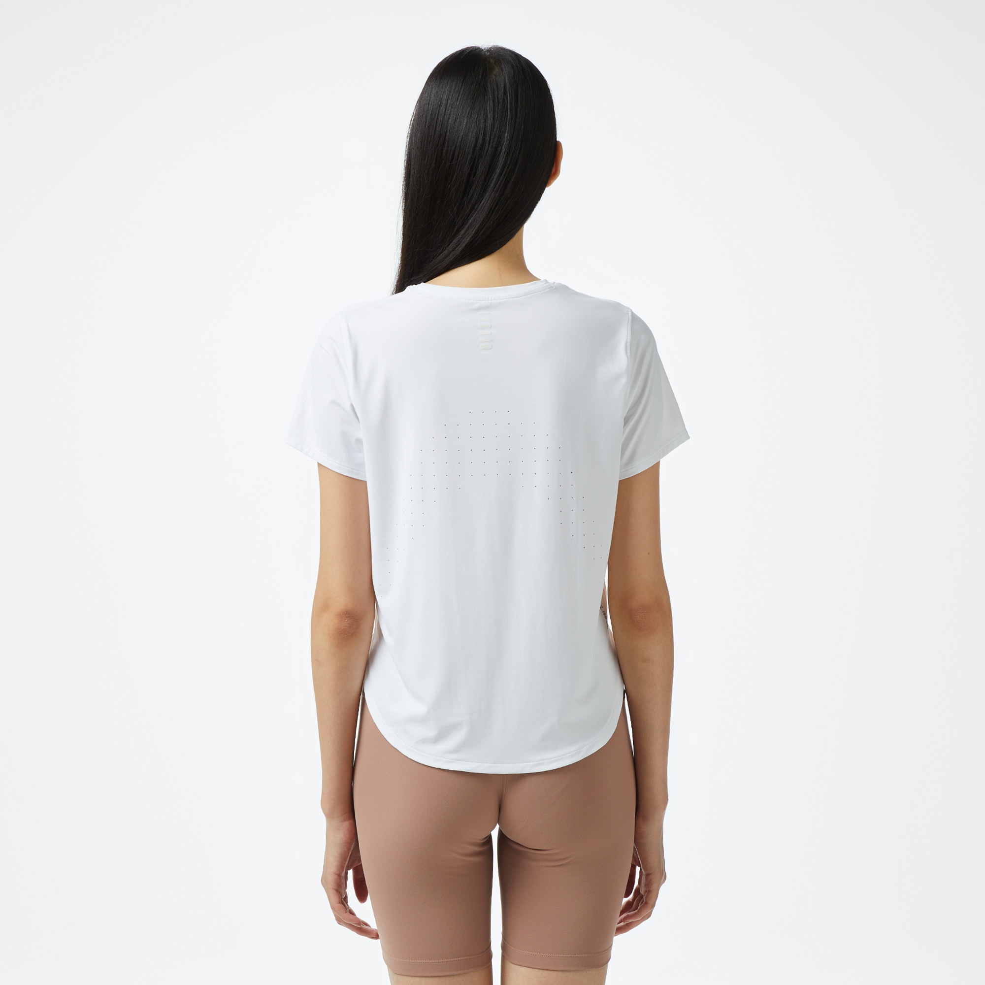 Under Armour Launch Elite Kadın Beyaz T-Shirt