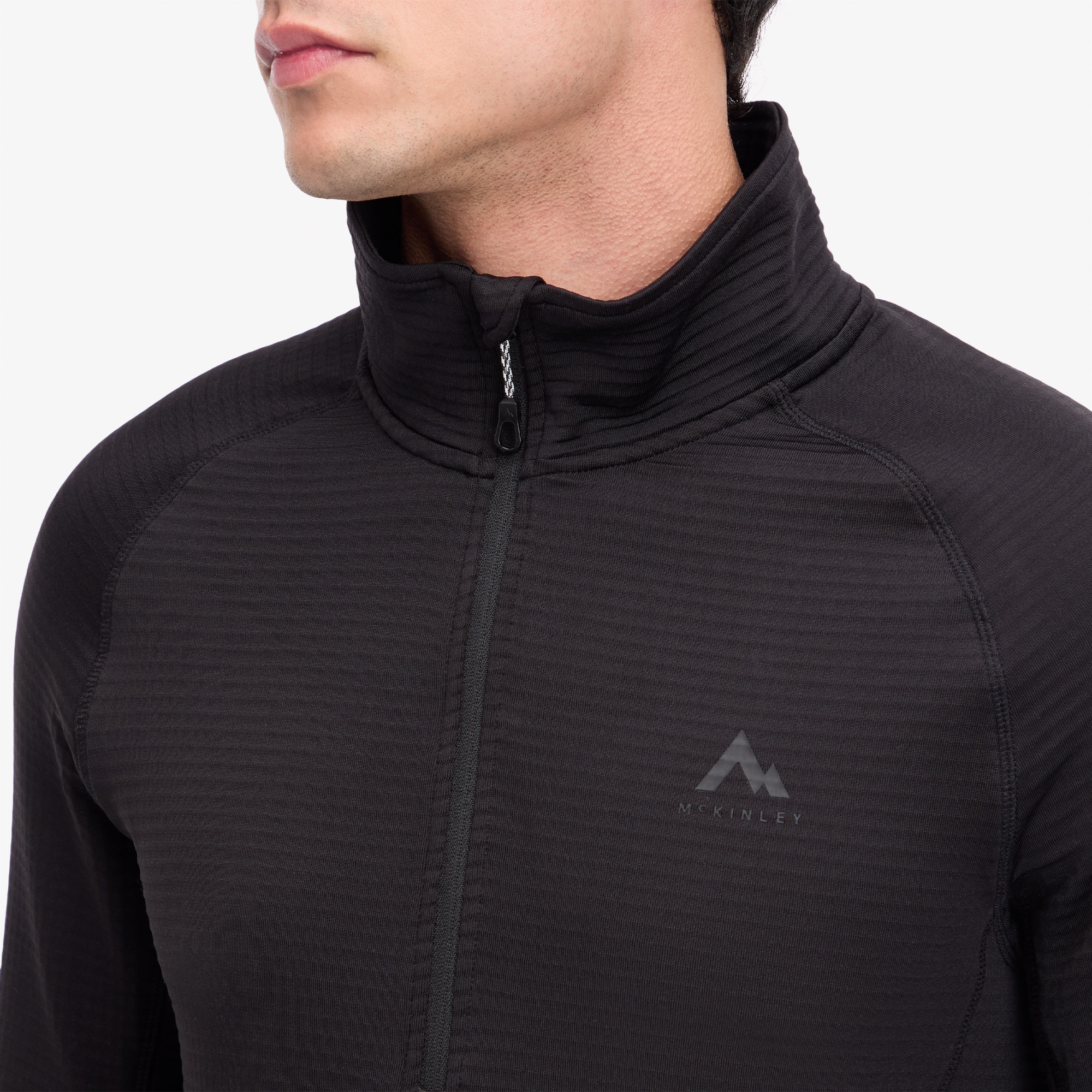 McKinley Sylvin M Erkek Siyah Outdoor Polar