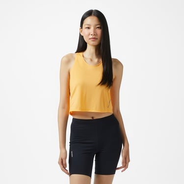  Salomon Sense Aero Tank Kadın Sarı Atlet