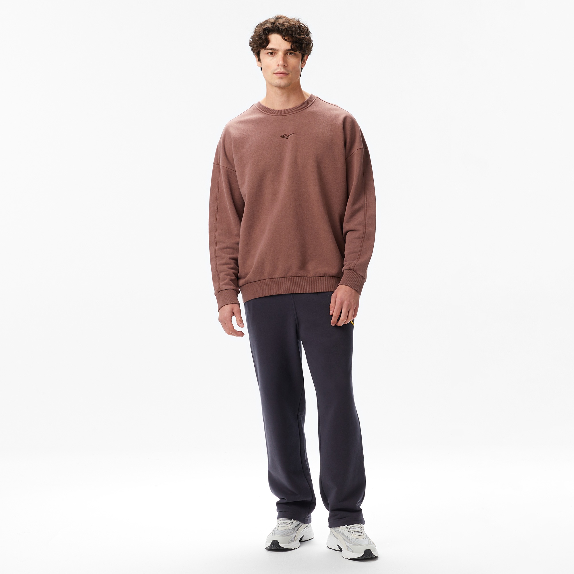 Everlast Bronx 1910 Erkek Kahverengi Sweatshirt