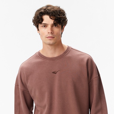  Everlast Bronx 1910 Erkek Kahverengi Sweatshirt