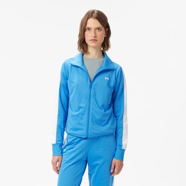  Under Armour Tricot Tracksuit Kadın Mavi Eşofman Takımı