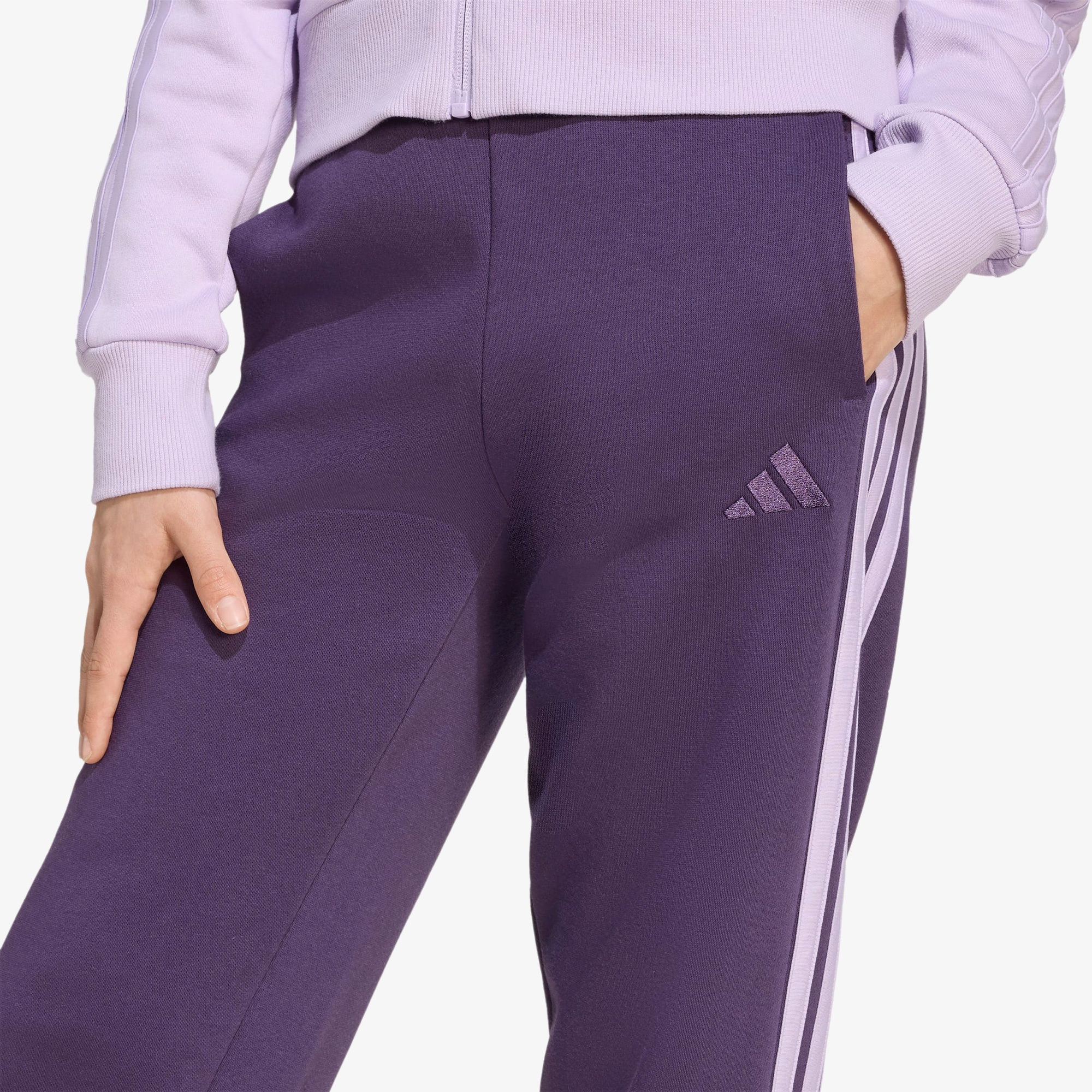 adidas Essentials Çocuk Mor Eşofman Takımı