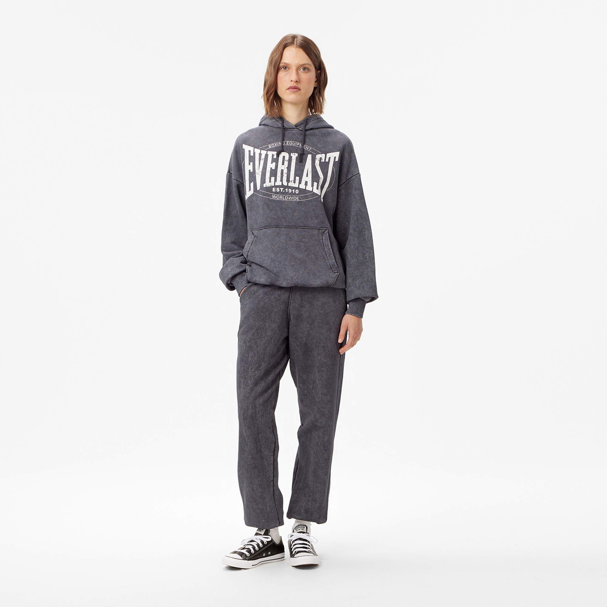  Everlast Authentic Boxing Wmn Kadın Gri Eşofman Altı