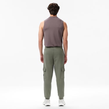  Everlast Ever Essentials Regular Erkek Haki  Kargo Cepli Günlük Eşofman Altı